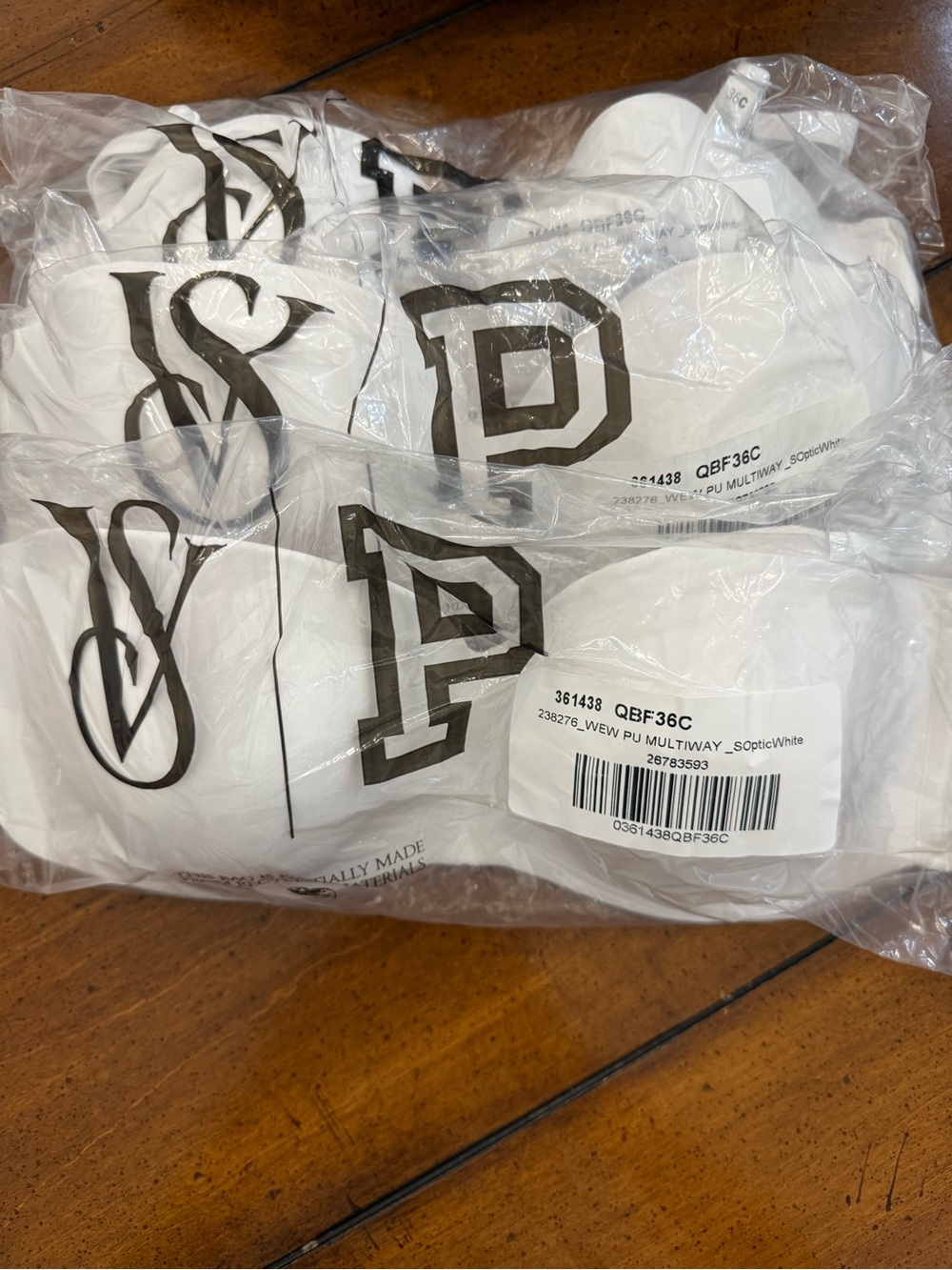 Brand new (3) Victoria’s Secret pink bras